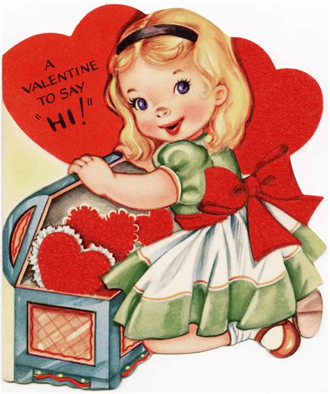 Vintage Valentine Cards Free Printable
