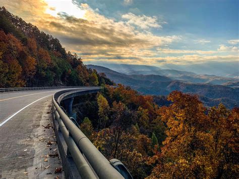The Newest Part Of The Foothills Parkway In East Tennessee Opened Last