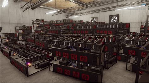 Die Größte Crypto Mining Farm In Crypto Mining Simulator Youtube