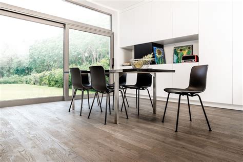 Quick Step Hardwood Flooring Variano Royal Grey Oak Oiled Var1631 In A Classic Dining Room