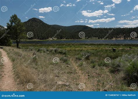Quemado Lake Hiking Trail New Mexico Stock Image Image Of Site Lake