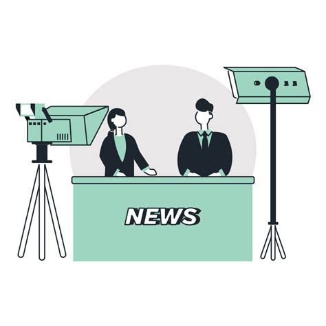 News Broadcast Free Download Of A News Broadcast Illustration