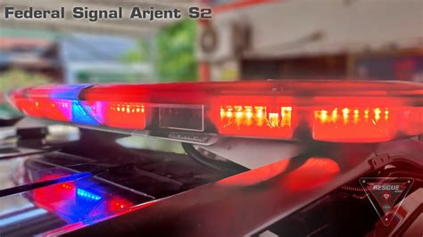 Federal Signal Arjent S2 Installation Workings ผลงานการติดตั้ง Youtube
