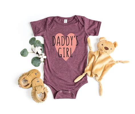 Daddys Girl Baby Bodysuit Lindo traje de niña Día del Padre Etsy