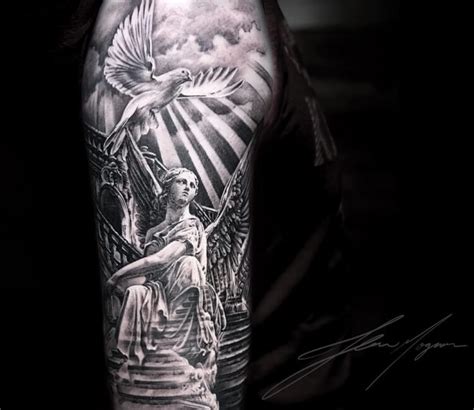 Top 58 Angel Tattoos