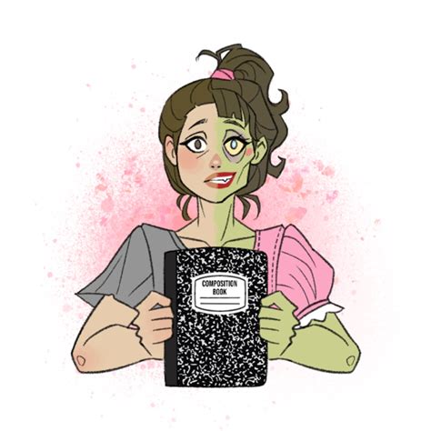 diary of a teenage zombie girl webtoon
