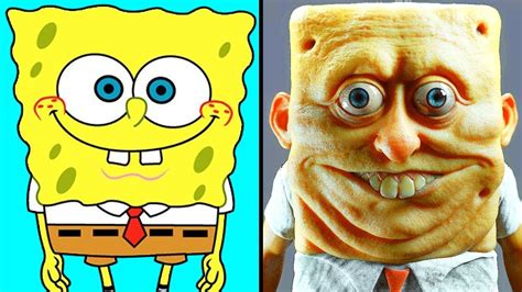 Cartoon Characters In Real Life Youtube