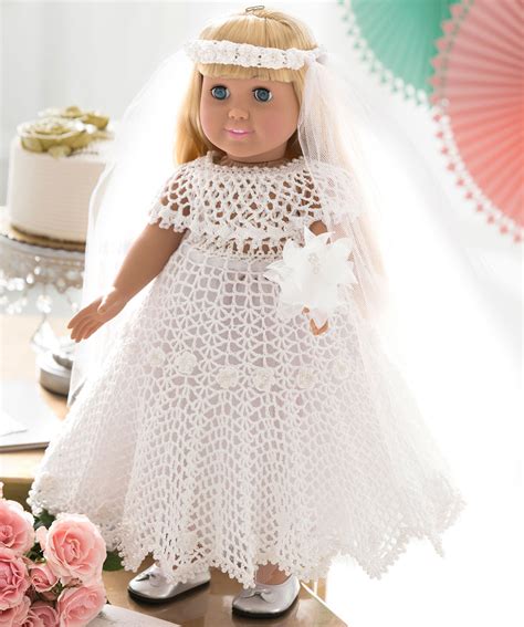 Crochet Wedding Dress For Doll Free Pattern ⋆ Crochet Kingdom