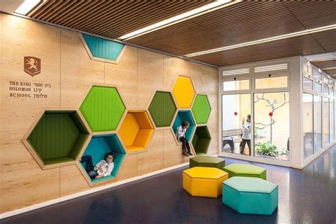 Awesome School In Israel With Playful Interior Interiordesignschools
