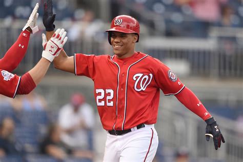 Washington Nationals Rookie Juan Soto Named Nl Rookie Of The Month For