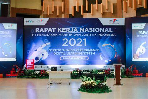 Rapat Kerja Nasional Pt Pendidikan Maritim Dan Logistik Indonesia Tahun