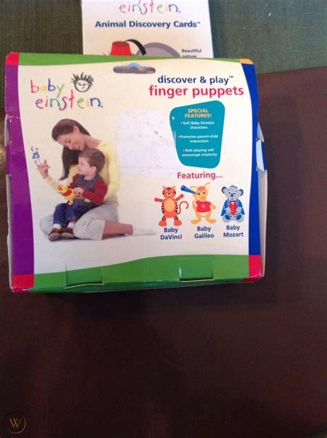 Baby Einstein Finger Puppets New In Box 1863437587