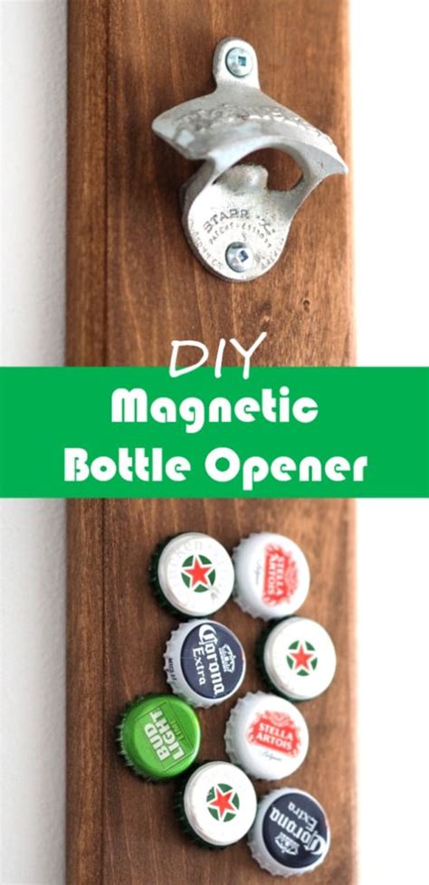 Maybe you would like to learn more about one of these? How to make a magnetic bottle opener | DIY Montreal