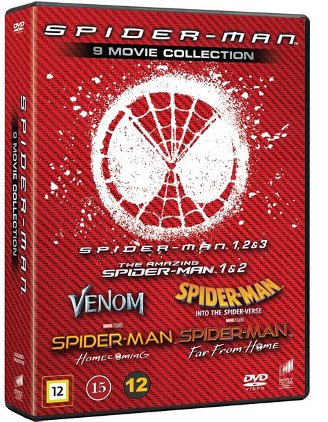 Koop Spider Man Complete 9 Disc Collection Dvd