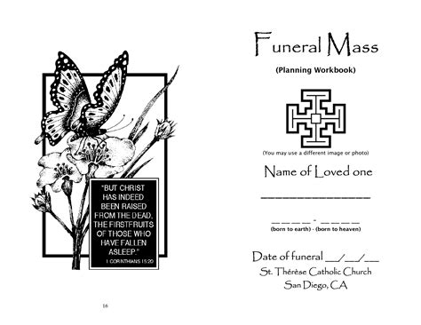 Religious Funeral Clip Art