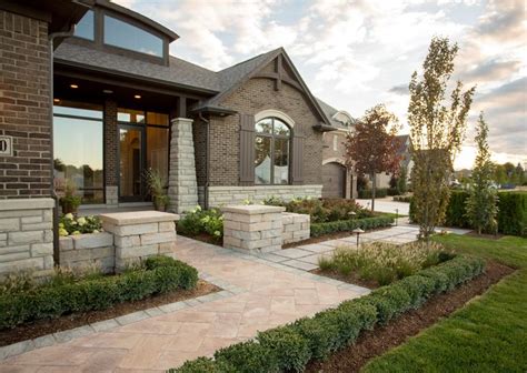 15 Front Entrance Ideas To Add Curb Appeal Rosetta Hardscapes Red