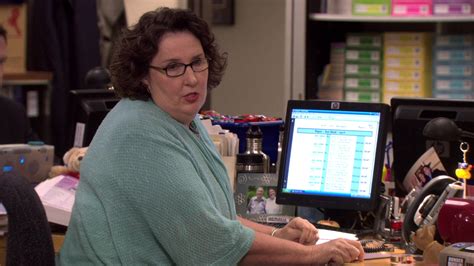 Hp Monitor Used By Phyllis Smith Phyllis Vance In The Office Season