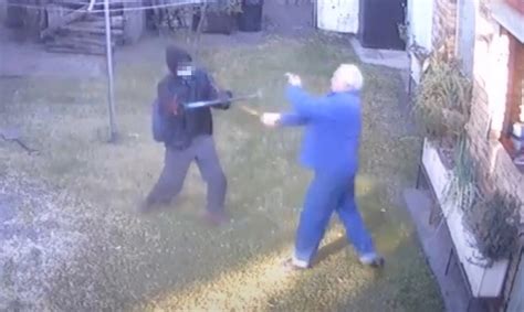 watch elderly resident attacked with garden fork lnn review