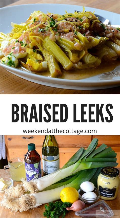 Braised Leeks Recipe Vegetable Side Dishes Food