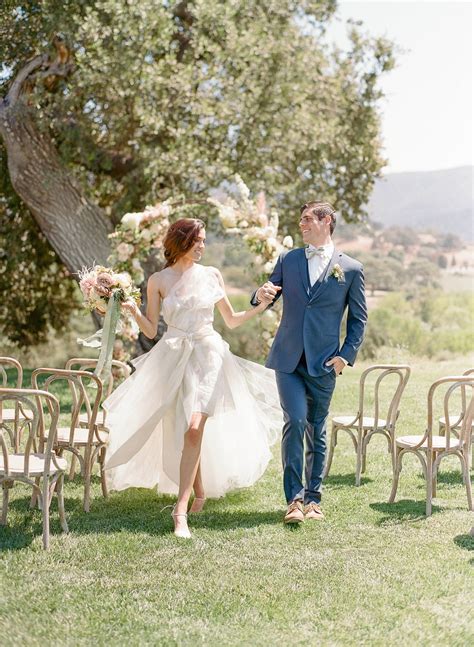 French Wedding Inspiration In Pastel Tones At Sunstone Winery Santa Ynez Wedding Inspiration