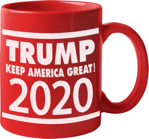 Donald Trump Coffee Mug Keep America Great 2020 Campaign
