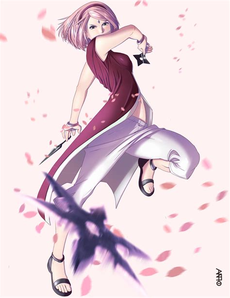 Haruno Sakura 🌸 Hoping Youll Like This Drawing I Use Procreate 🙂
