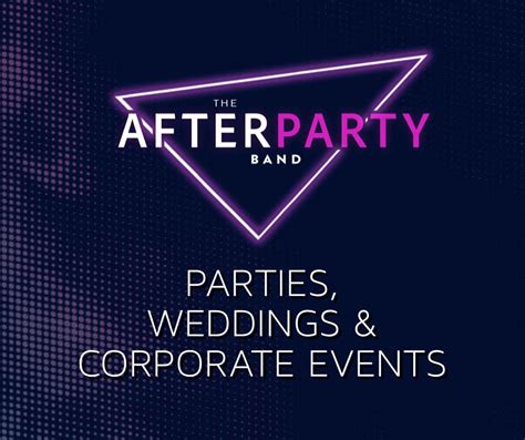 Bookings And Enquiries Are Flying In The After Party Band Facebook