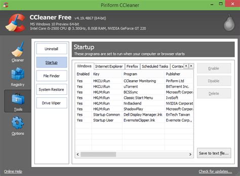 How To Use Ccleaner To Speed Up Your Pc Easyworknet