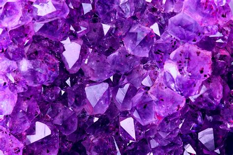 Bright Violet Texture From Natural Amethyst Kristallfeld Mirjam Brier