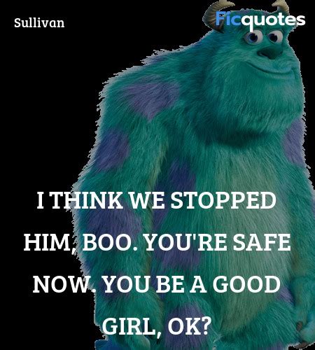 Sullivan Quotes Monsters Inc