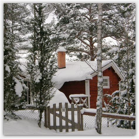 Snowy cabin in the woods. Cozy Cottage promises warmth. (With images) | Winter cabin ...