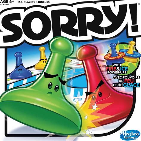 Sorry Game Official Rules And Instructions Hasbro