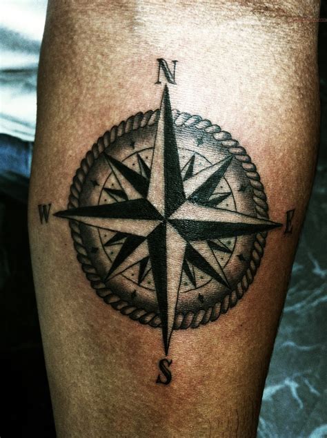 29 Tattoo Ideas Compass Design