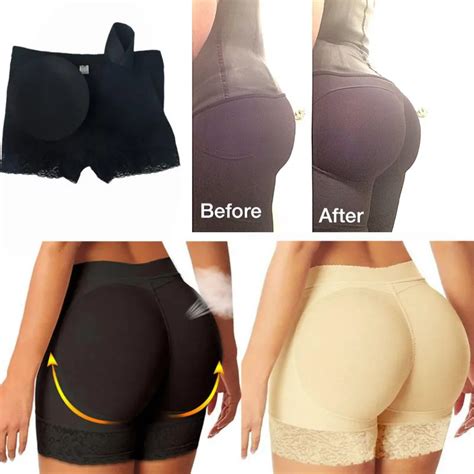 Fake Ass Womens Butt And Hip Enhancer Booty Padded Underwear Panties