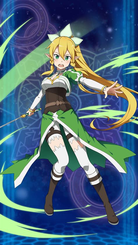 Leafa Alfheim Online Personaje Que Usa Kirigaya Suguha En Este Juego