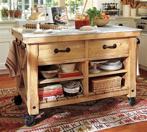 You love your kitchen island, but it's stationary, so this product becomes your jack of all trades. 15 Reclaimed Wood Kitchen Island Ideas - Rilane
