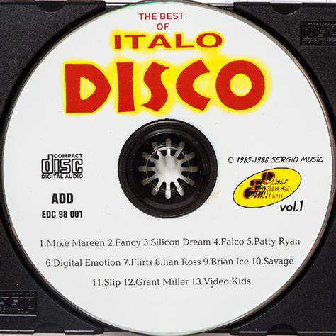 The Best Of Italo Disco Vol 1 Disco Exclusive Collection By Various