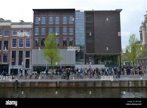 Anne Frank Haus Prinsengracht Amsterdam Niederlande Stock Photo Alamy