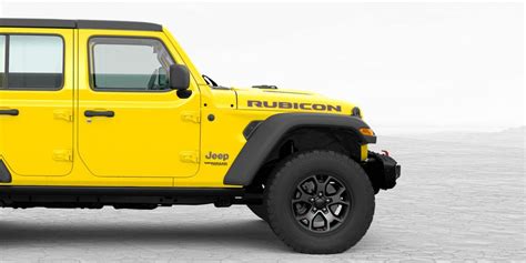 Jeep Wrangler Rubicon Xtreme Trail Rated Is The Yellow You Need To Bust