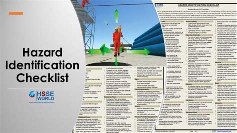 Hazard Identification Checklist C
