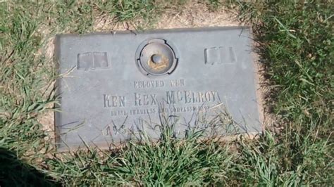 Ken Mcelroy Grave Site In Saint Joseph Memorial Park Youtube