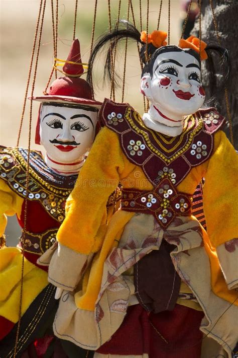Burmese Puppets Myanmar Burma Stock Photo Image Of Pagan Tourism