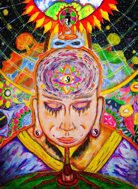 Mountain Consciousness Art Psychedelic Art Art Inspiration