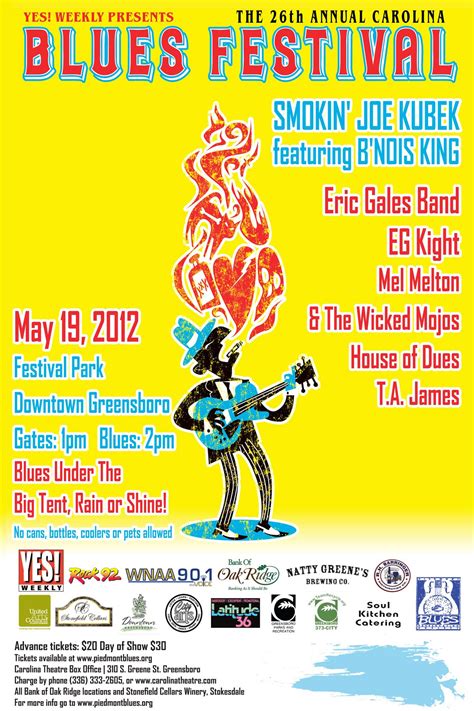 Blues Festival Get Your Tickets Blues Blues Festival Poster Jazz