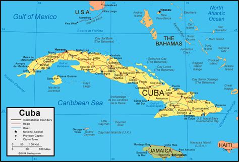 Where Is Cuba On The Map World Map