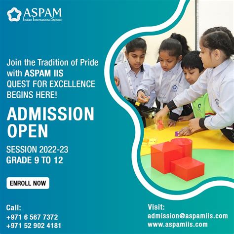 Aspam Indian International School On Twitter Enroll Your Child Now In