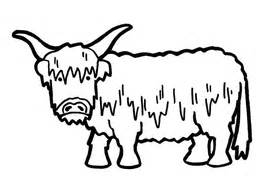 Highland cow coloring pages you can paint online and print out. Highland Cattle coloring, Download Highland Cattle ...