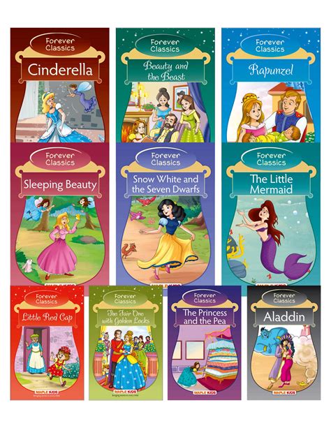 princess fairy tales set of 10 books illustrated cinderella sleeping beauty little