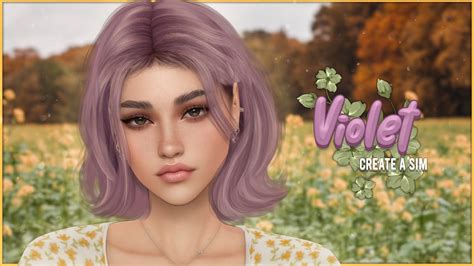 💜the Sims 4 Create A Sim Violet 💜 Life Update Full Cc List