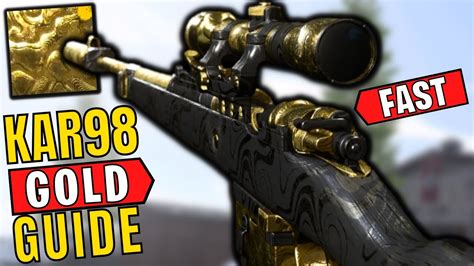 How To Get Gold On The Ka98k And Best Attachments Camo Challenge Guide